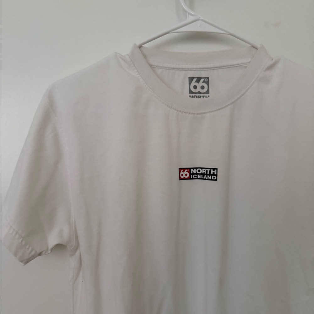 66° North women Tangi T-Shirt in White size small